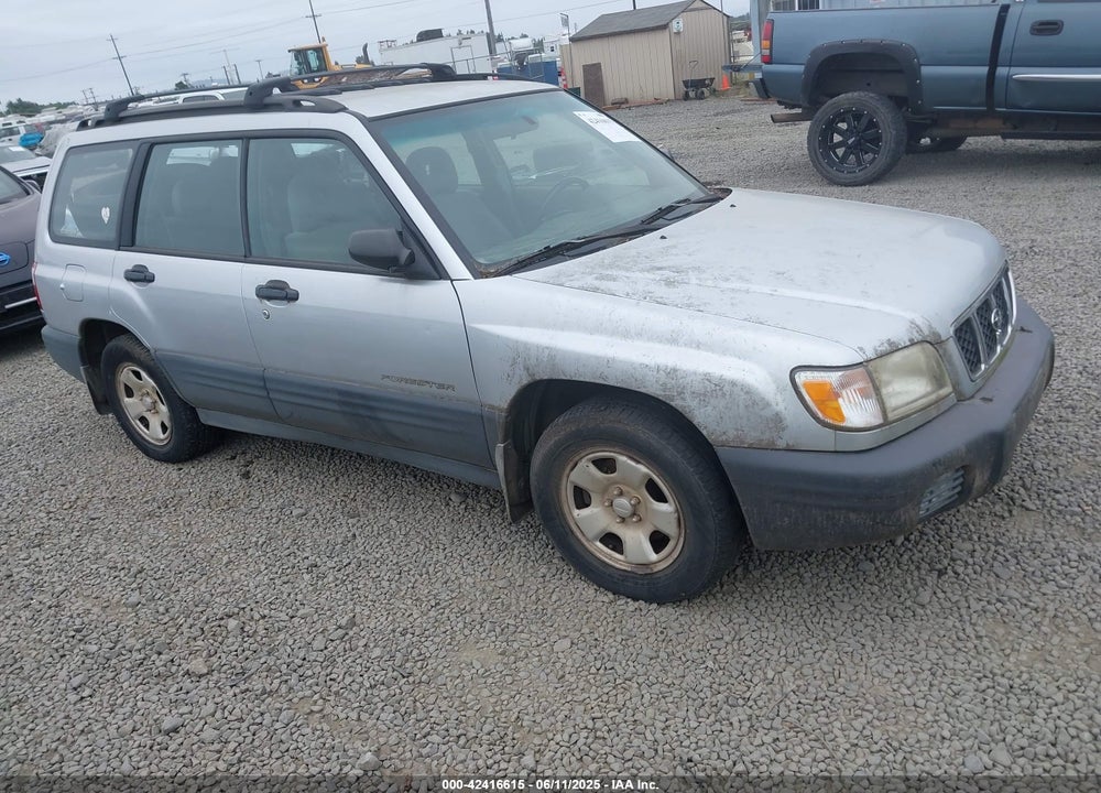 2002 SUBARU FORESTER L VIN: JF1SF63532H758250