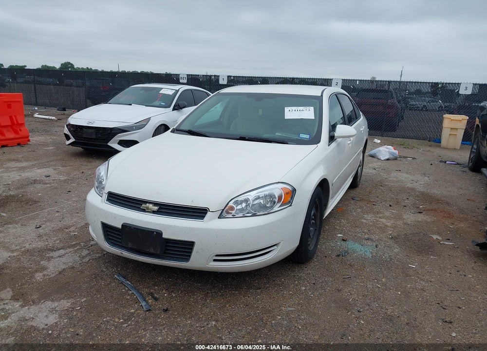 2009 CHEVROLET IMPALA VIN: 2G1WB57K491283425