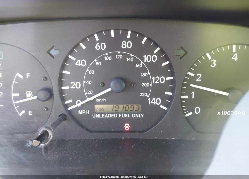 1997 TOYOTA CAMRY LE VIN: JT2BG22K9V0035098