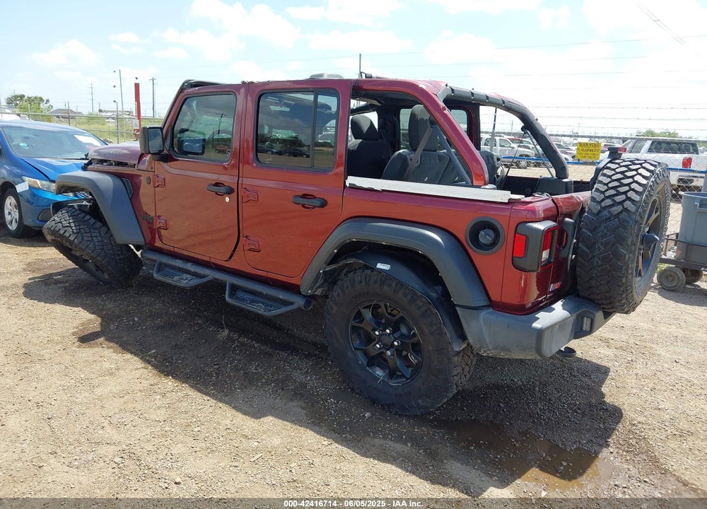 2021 JEEP WRANGLER UNLIMITED VIN: 1C4HJXDN0MW815350