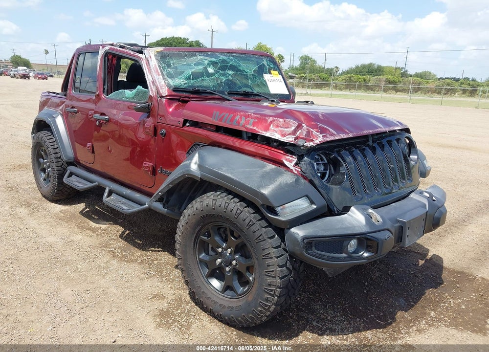 2021 JEEP WRANGLER UNLIMITED VIN: 1C4HJXDN0MW815350
