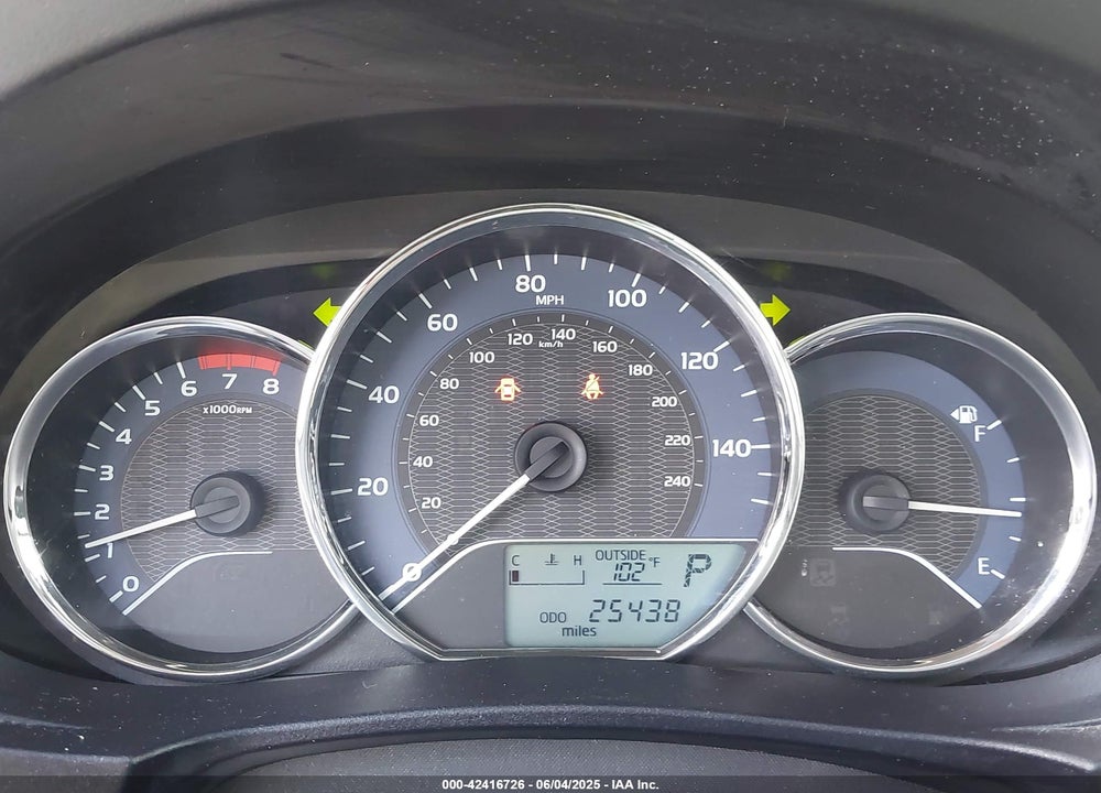 2016 TOYOTA COROLLA VIN: 5YFBURHE1GP440343