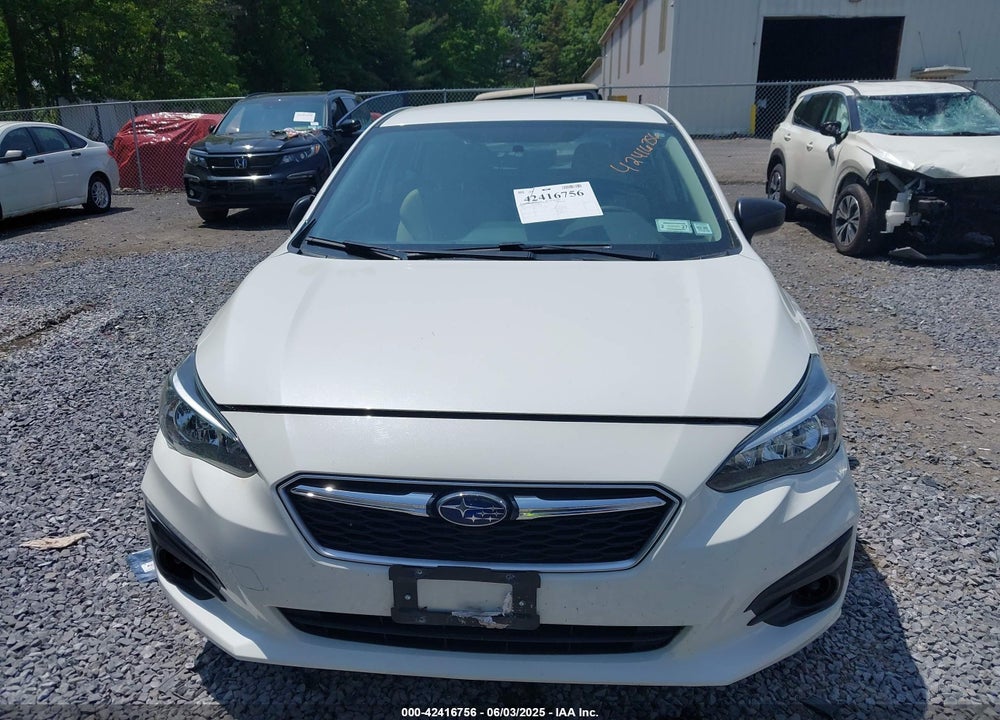 2019 SUBARU IMPREZA 2.0I VIN: 4S3GTAA6XK3760730