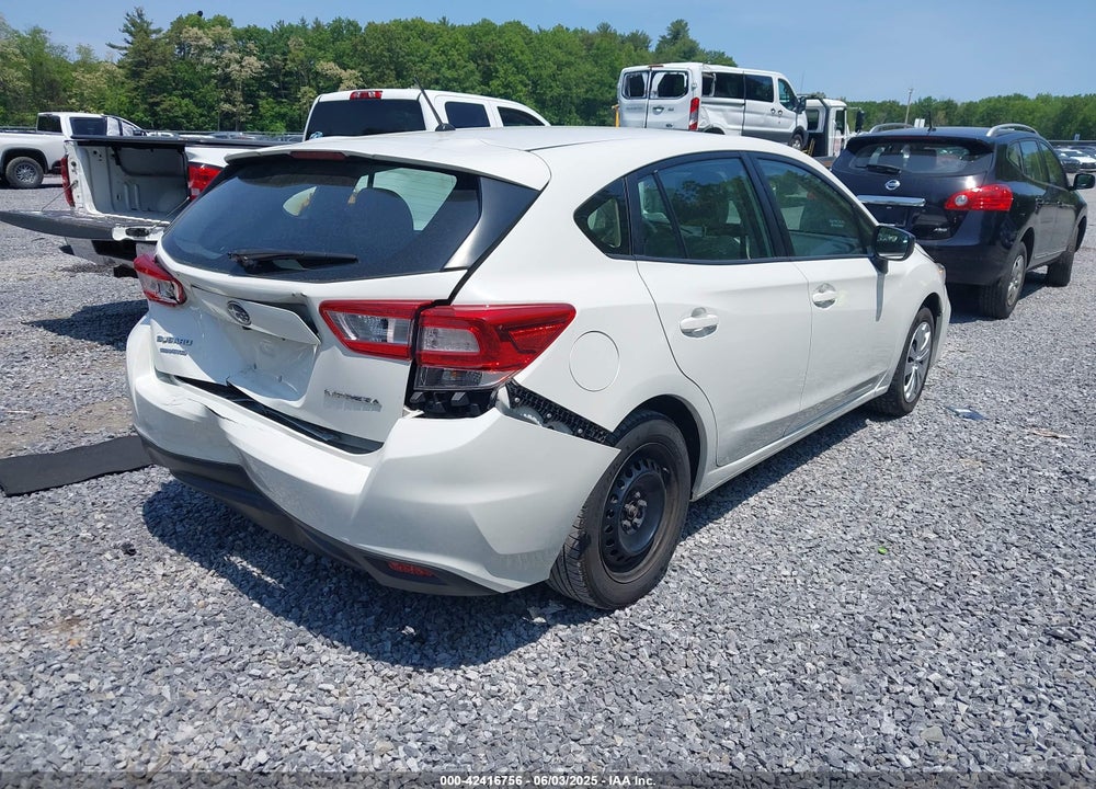 2019 SUBARU IMPREZA 2.0I VIN: 4S3GTAA6XK3760730