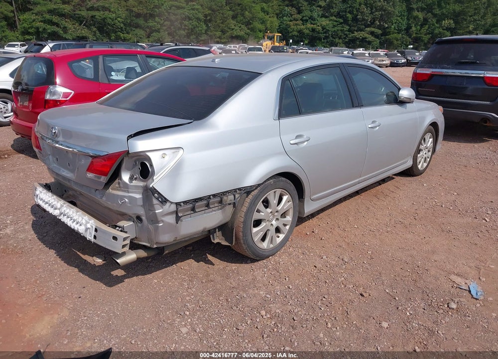 2011 TOYOTA AVALON VIN: 4T1BK3DB5BU432235