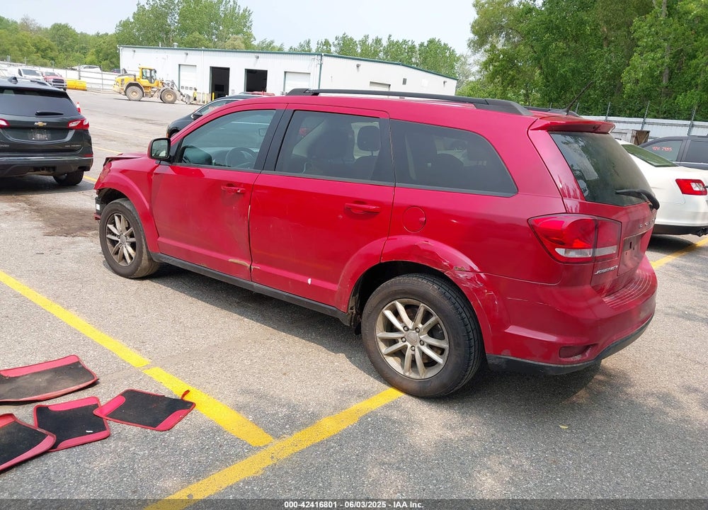 2014 DODGE JOURNEY VIN: 3C4PDCBG9ET201663