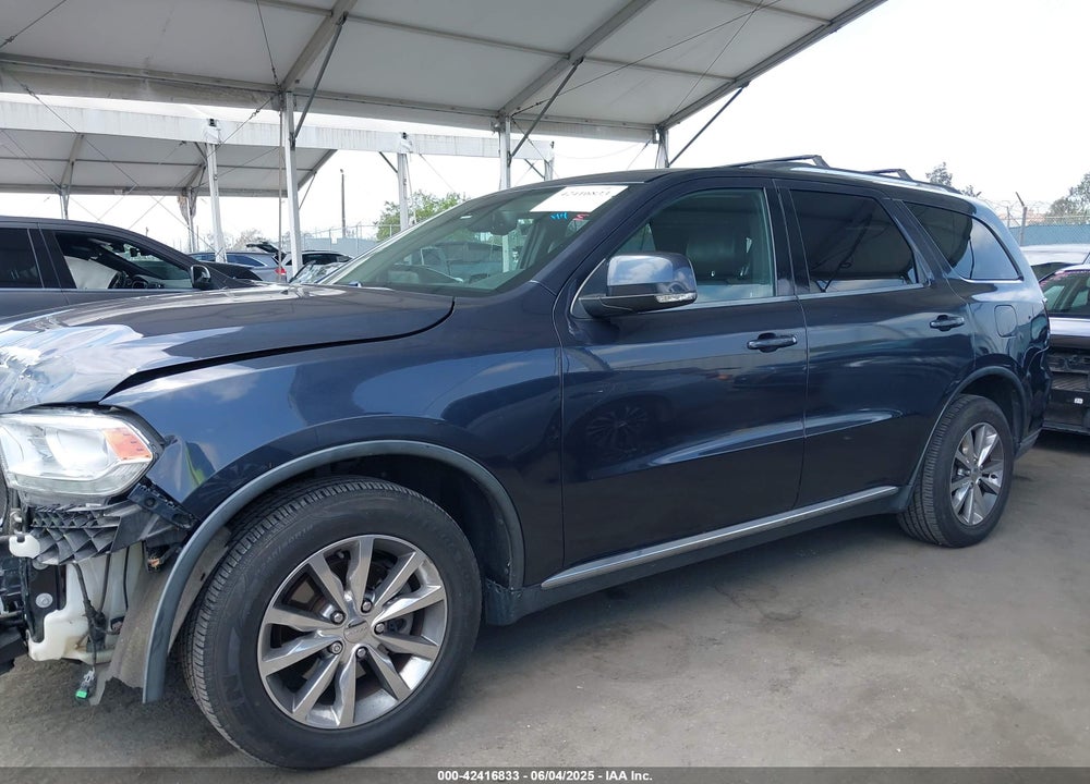 2014 DODGE DURANGO VIN: 1C4RDHDG6EC975934