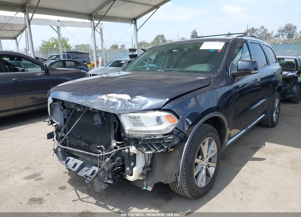 2014 DODGE DURANGO VIN: 1C4RDHDG6EC975934