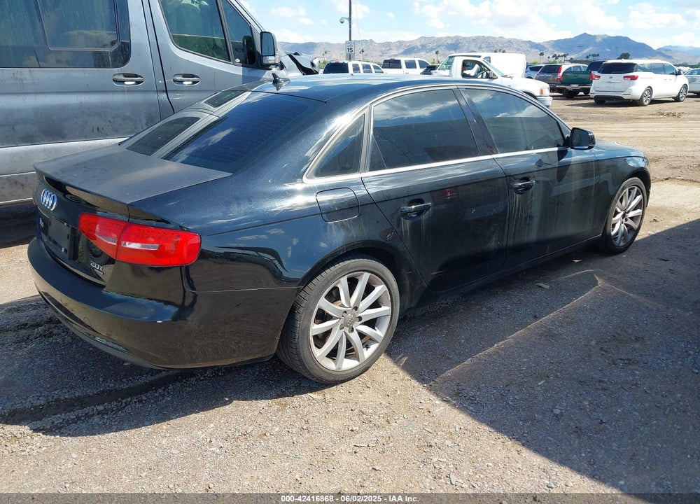 2013 AUDI A4 VIN: WAUFFAFL8DN038873