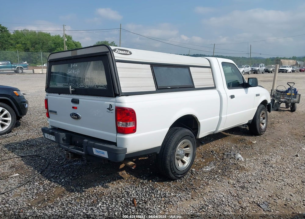 2009 FORD RANGER XL VIN: 1FTYR10D89PA01631