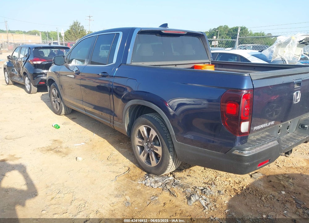 2018 HONDA RIDGELINE VIN: 5FPYK2F51JB001776