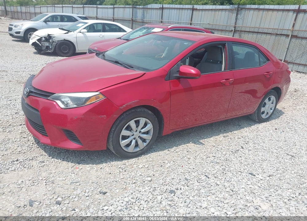 2014 TOYOTA COROLLA LE VIN: 5YFBURHE0EP069107