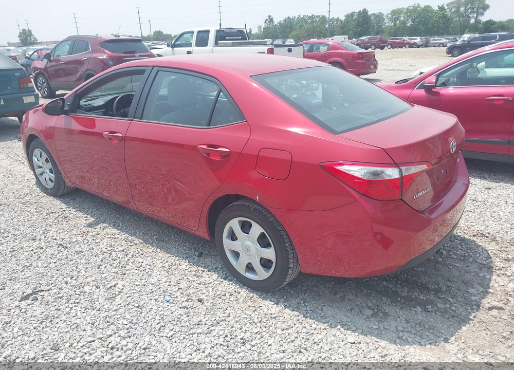 2014 TOYOTA COROLLA LE VIN: 5YFBURHE0EP069107