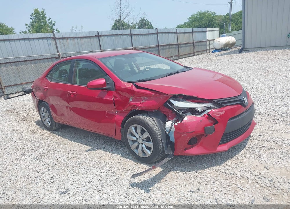 2014 TOYOTA COROLLA LE VIN: 5YFBURHE0EP069107