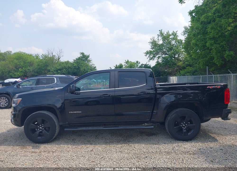 2016 CHEVROLET COLORADO VIN: 1GCGTCE36G1282420