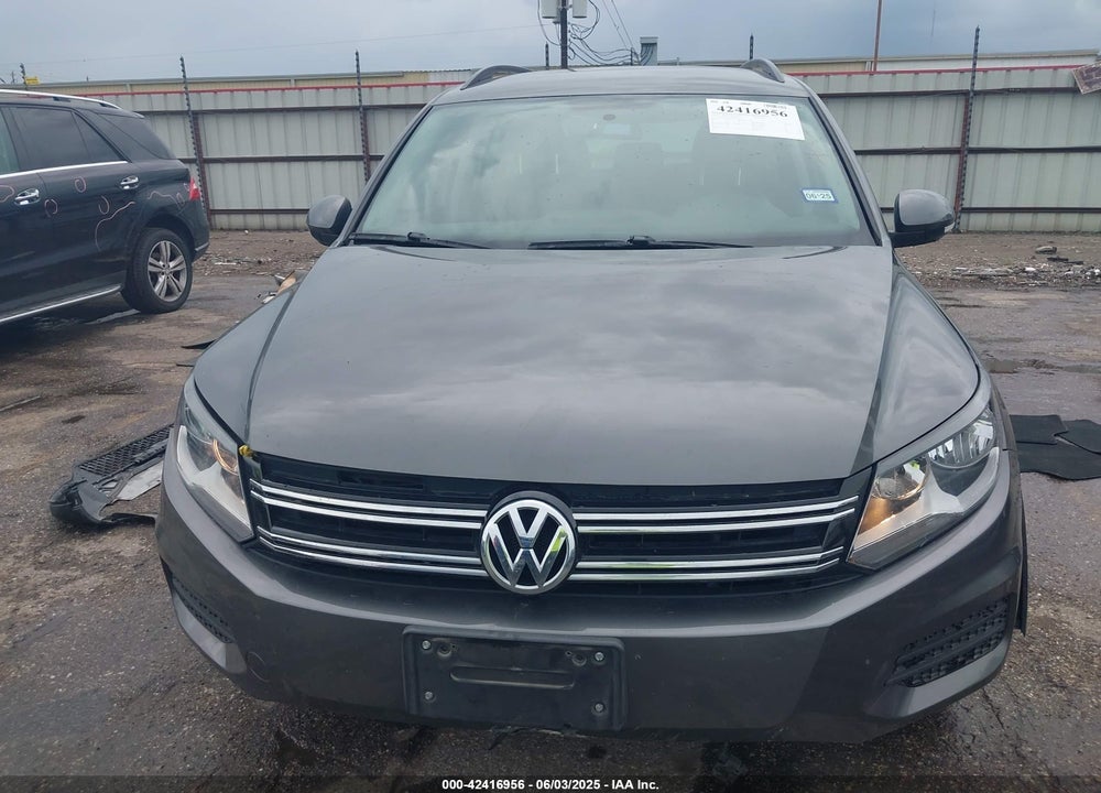 2015 VOLKSWAGEN TIGUAN SE VIN: WVGAV7AX7FW507117