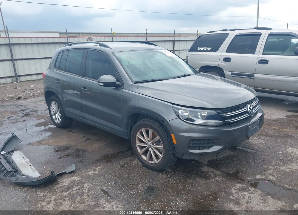 2015 VOLKSWAGEN TIGUAN SE VIN: WVGAV7AX7FW507117