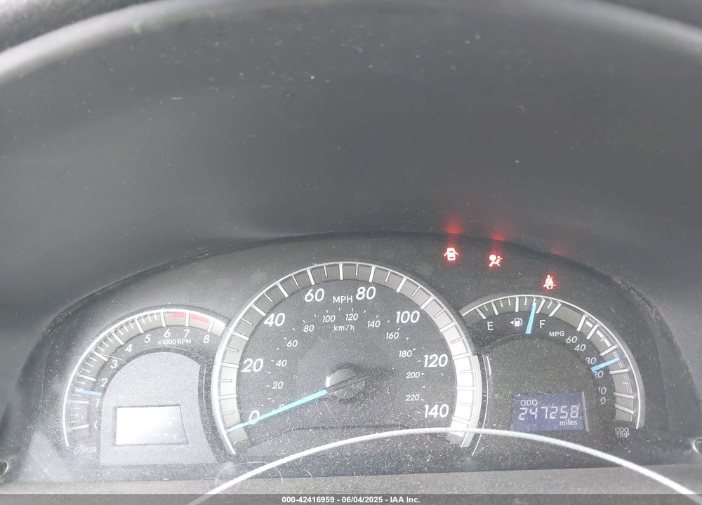2012 TOYOTA CAMRY VIN: 4T1BF1FK6CU187503