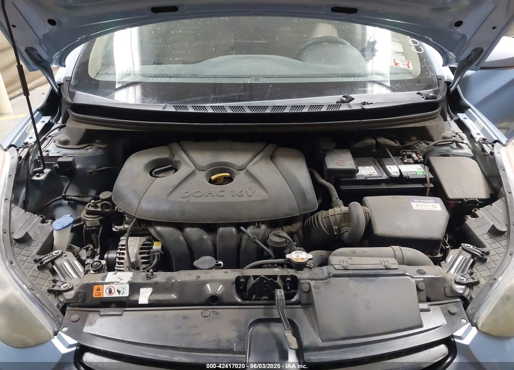 2013 HYUNDAI ELANTRA VIN: KMHDH4AE4DU844578