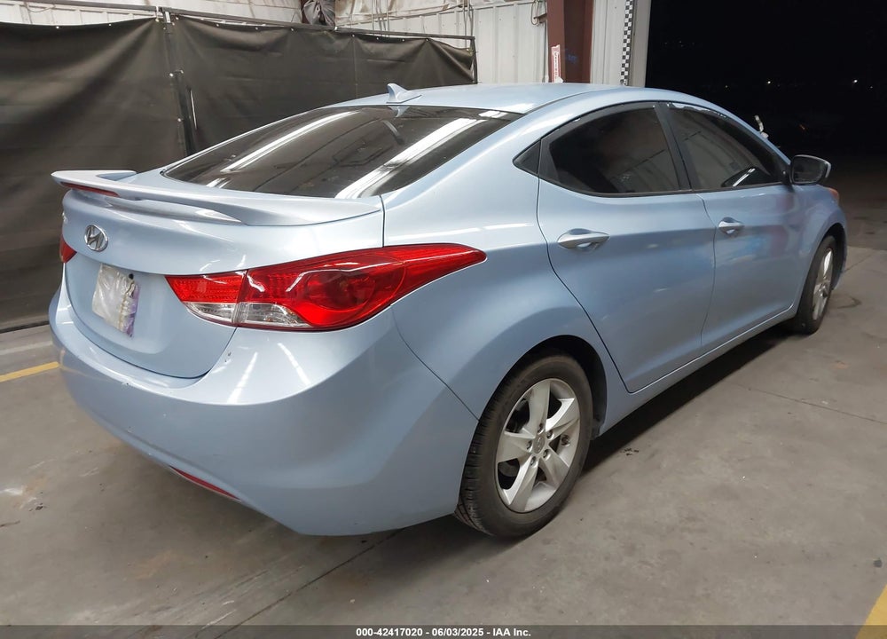 2013 HYUNDAI ELANTRA VIN: KMHDH4AE4DU844578