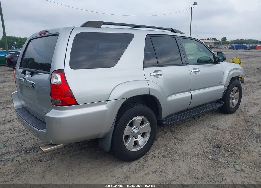 2007 TOYOTA 4RUNNER SR5 V6 VIN: JTEZU14R078088520