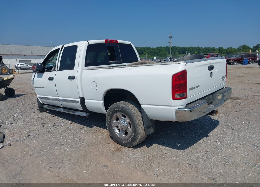 2006 DODGE RAM 3500 VIN: 3D7LX38C36G292102