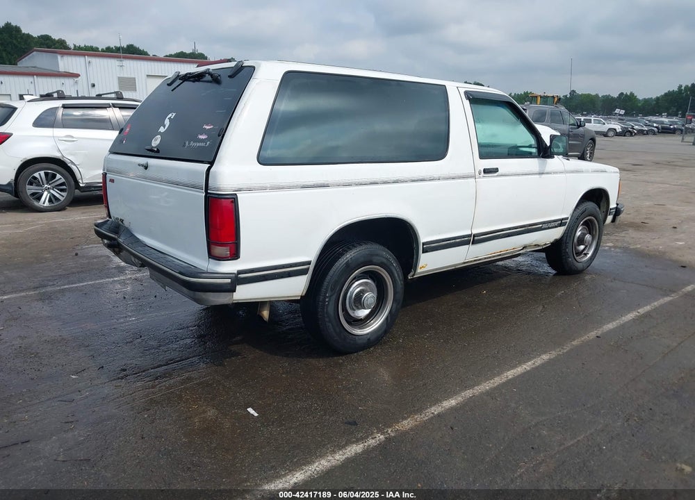 1994 CHEVROLET BLAZER S10 VIN: 1GNCS18WXR0107454