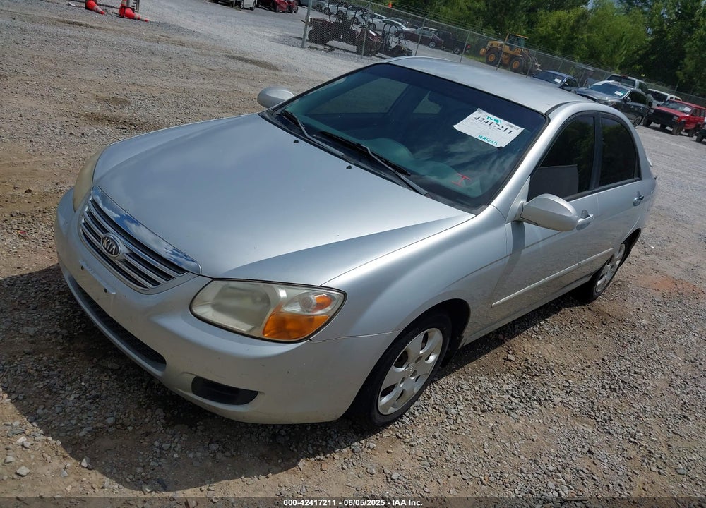 2007 KIA SPECTRA EX VIN: KNAFE121375459055