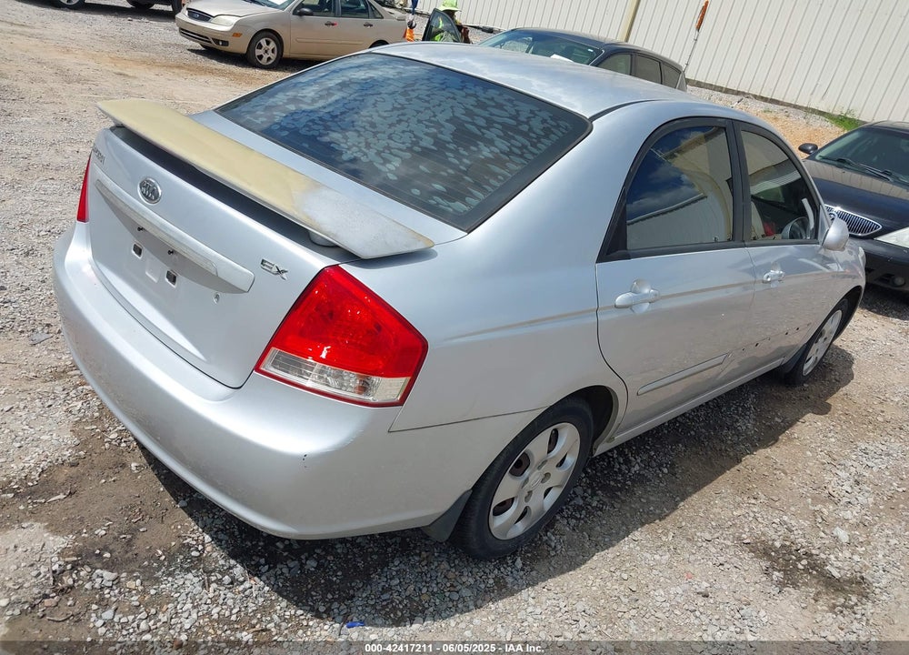 2007 KIA SPECTRA EX VIN: KNAFE121375459055