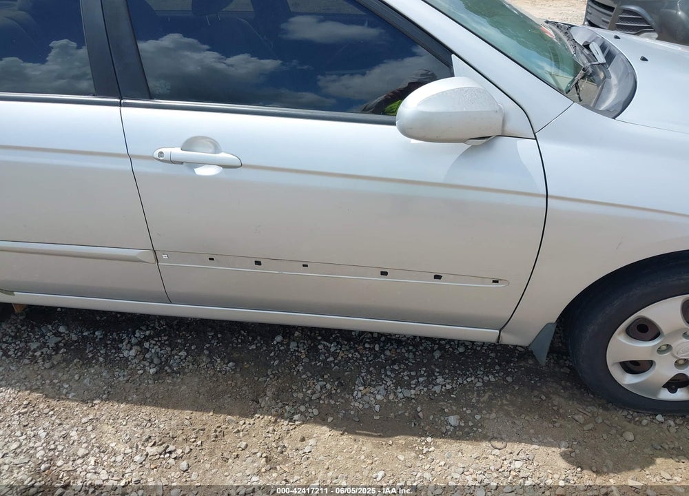 2007 KIA SPECTRA EX VIN: KNAFE121375459055