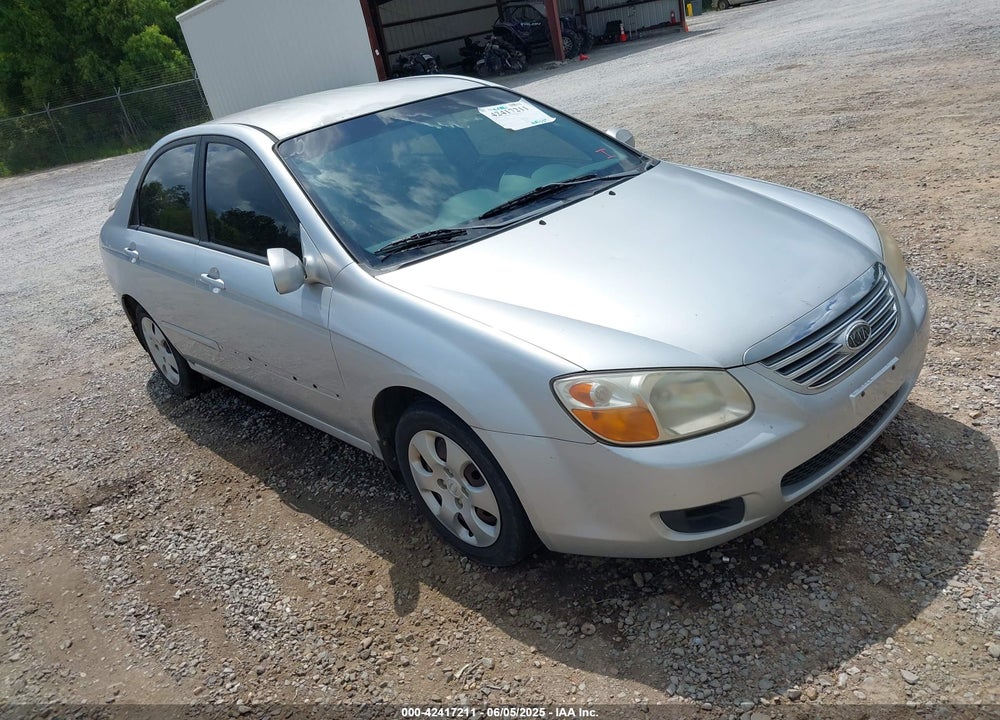 2007 KIA SPECTRA EX VIN: KNAFE121375459055