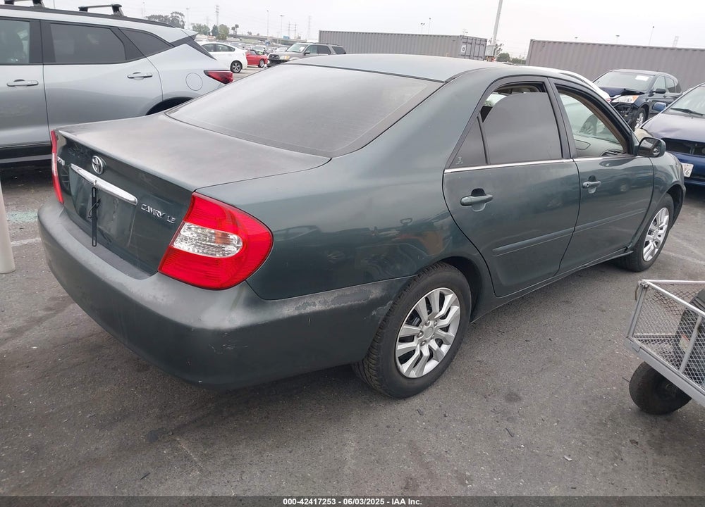 2004 TOYOTA CAMRY LE VIN: 4T1BE32K64U357168