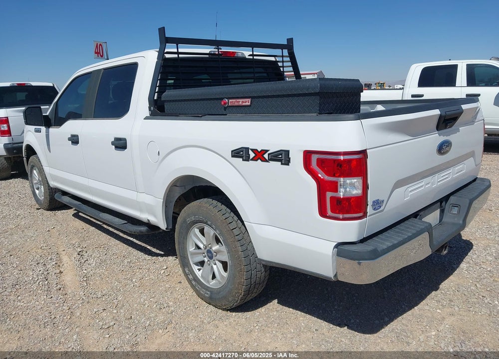 2018 FORD F-150 XL VIN: 1FTEW1E54JKF30802