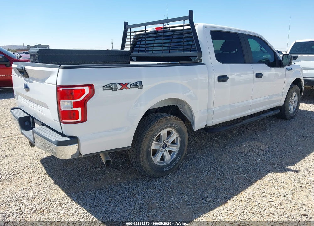 2018 FORD F-150 XL VIN: 1FTEW1E54JKF30802