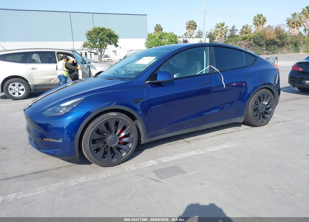 2023 TESLA MODEL Y VIN: 7SAYGDEFXPF712033