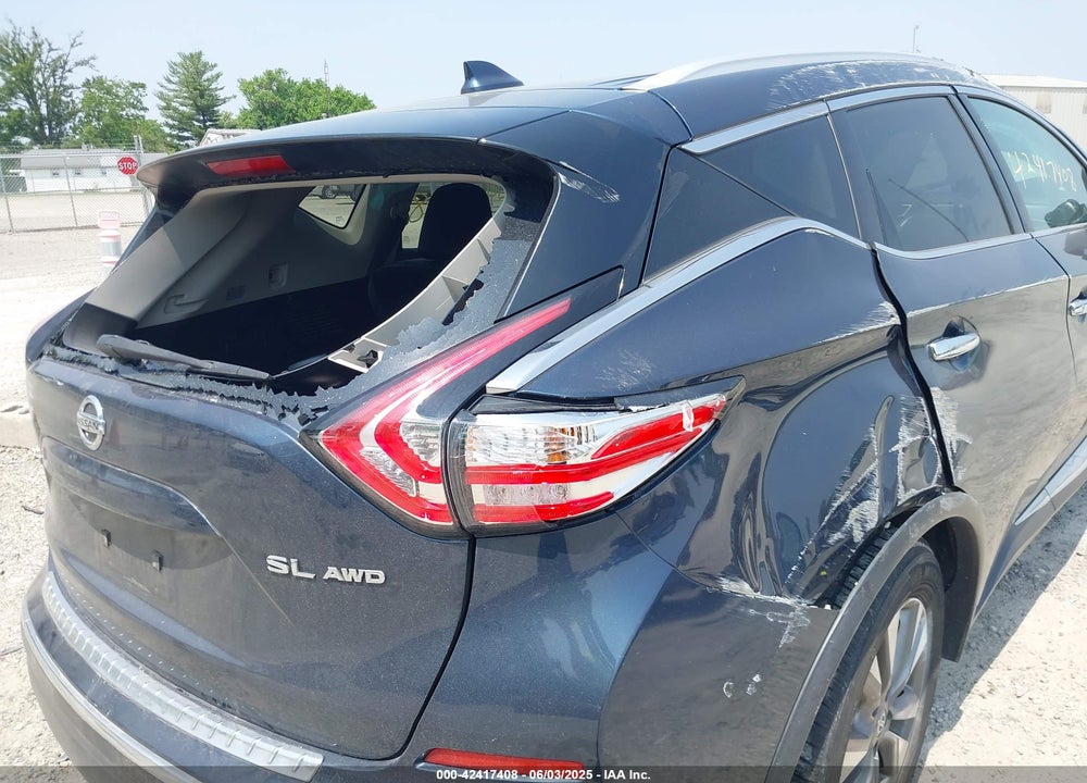 2017 NISSAN MURANO VIN: 5N1AZ2MH7HN130454