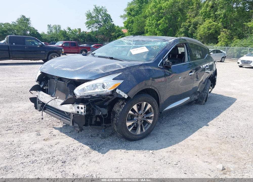 2017 NISSAN MURANO VIN: 5N1AZ2MH7HN130454