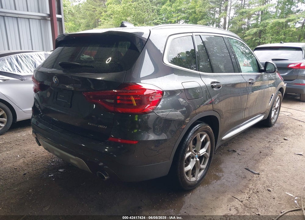 2021 BMW X3 SDRIVE30I VIN: 5UXTY3C05M9H65825
