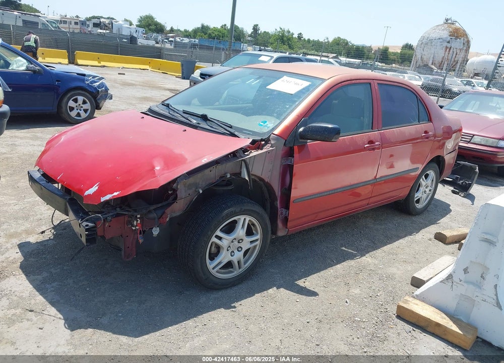 2008 TOYOTA COROLLA CE VIN: 1NXBR32E98Z975900