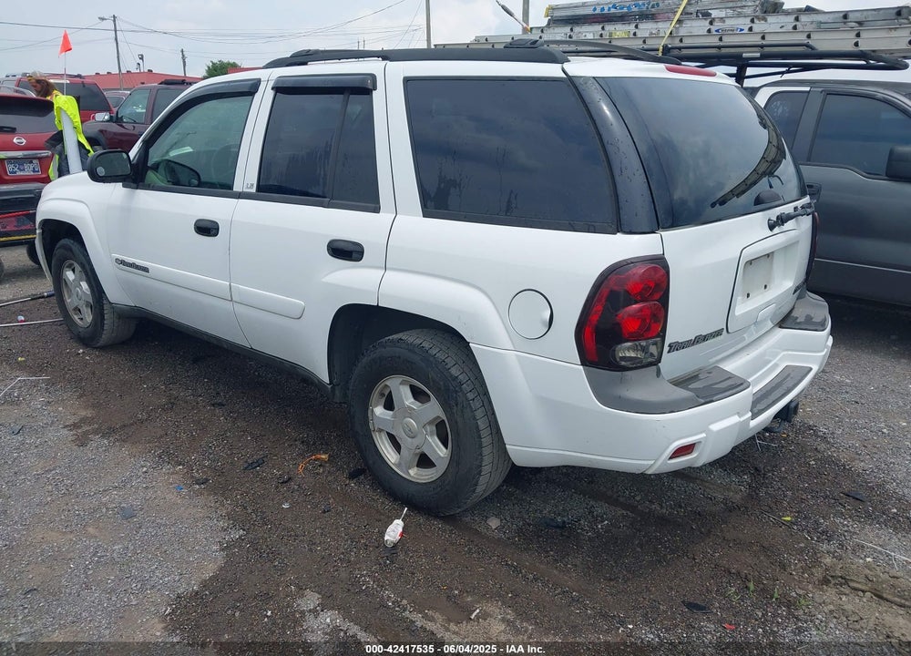 2002 CHEVROLET TRAILBLAZER LS VIN: 1GNDS13S122502822