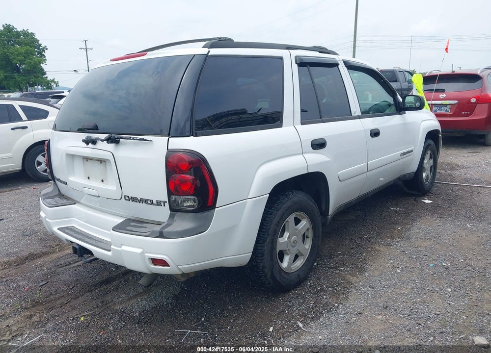 2002 CHEVROLET TRAILBLAZER LS VIN: 1GNDS13S122502822
