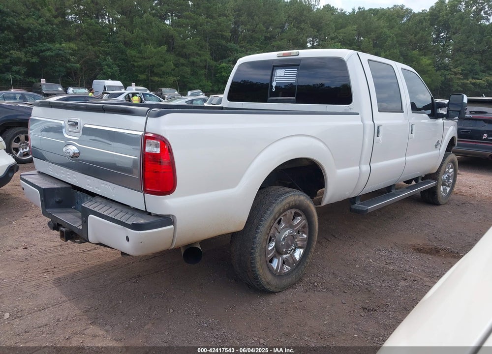 2014 FORD F-350 LARIAT VIN: 1FT8W3BT3EEA42795