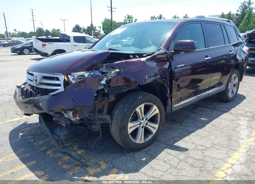 2013 TOYOTA HIGHLANDER VIN: 5TDDK3EHXDS255785