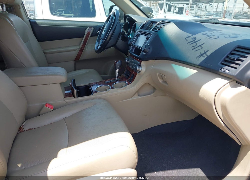 2013 TOYOTA HIGHLANDER VIN: 5TDDK3EHXDS255785