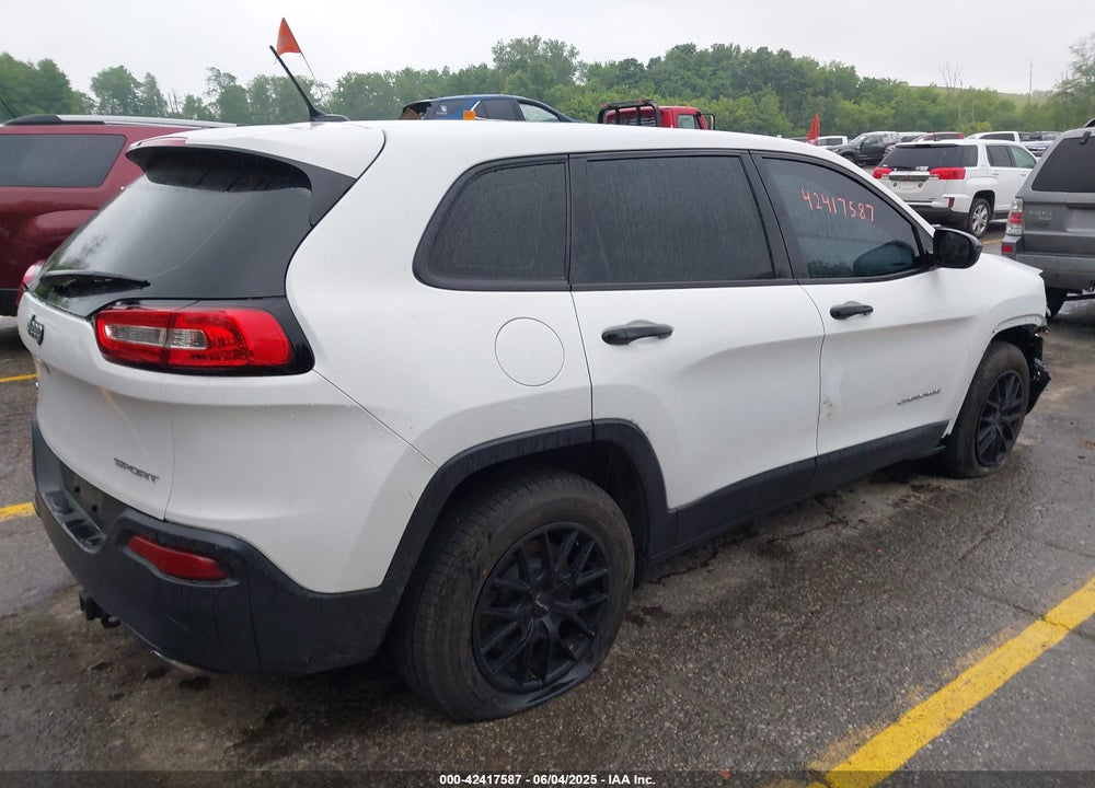 2016 JEEP CHEROKEE VIN: 1C4PJMAS6GW161401