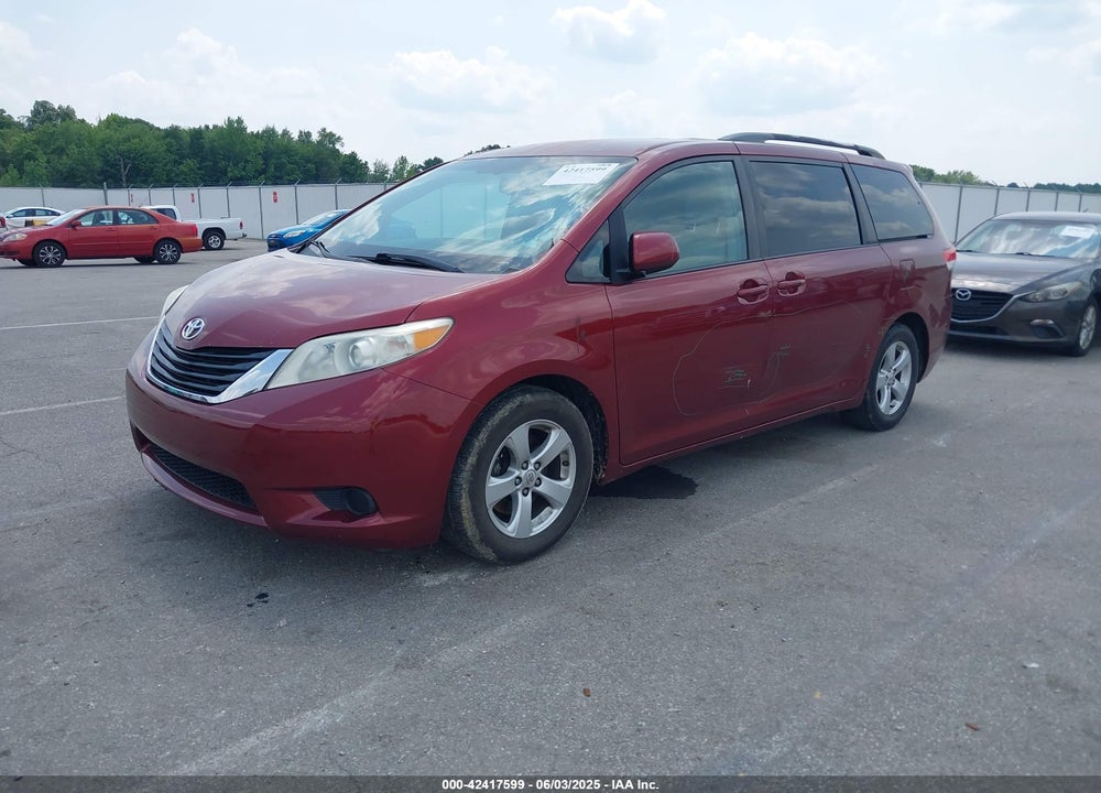 2011 TOYOTA SIENNA LE V6 VIN: 5TDKK3DC3BS140844