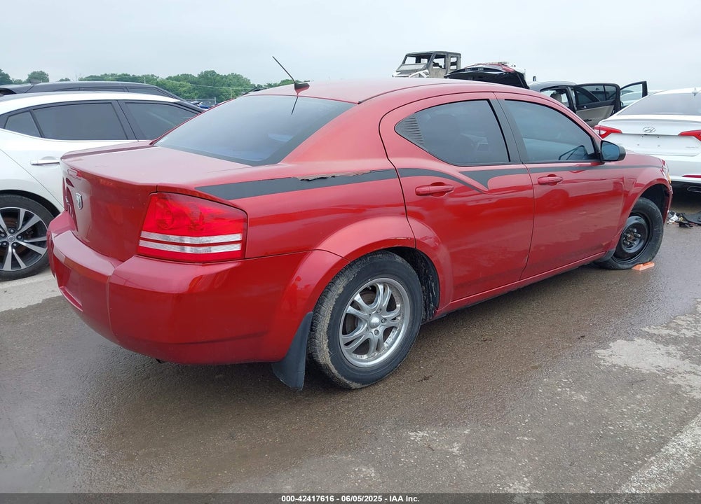 2008 DODGE AVENGER SE VIN: 1B3LC46K08N169150