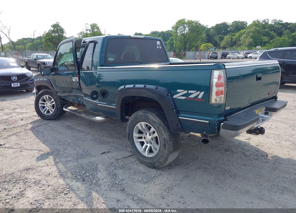1996 GMC SIERRA K1500 VIN: 2GTEK19W7T1537261