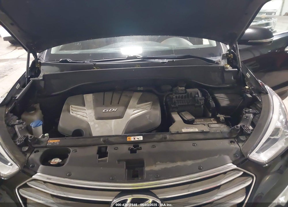 2014 HYUNDAI SANTA FE GLS VIN: KM8SNDHF2EU035158