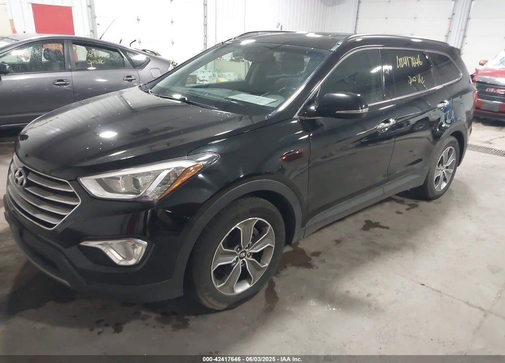 2014 HYUNDAI SANTA FE GLS VIN: KM8SNDHF2EU035158